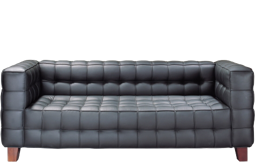 Show details for Josef Hoffmann Sofa 3 Seater Cubus (1910) Picture of Josef Hoffmann Sofa 3 Seater Cubus (1910)